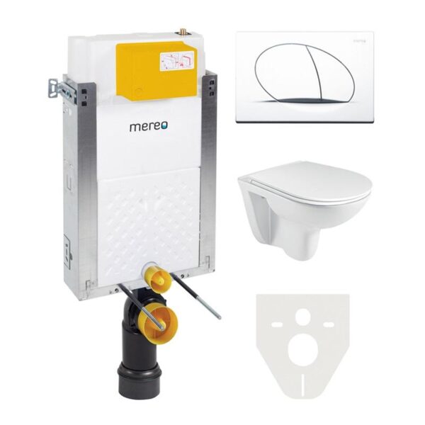MEREO - WC komplet pre zamurovanie MM01SETR