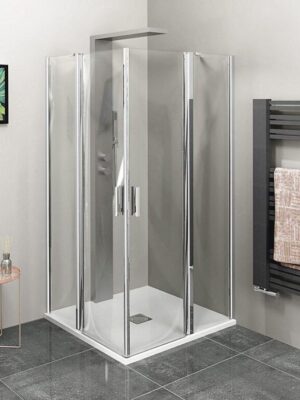 POLYSAN - ZOOM LINE štvorcová sprchová zástena 900x900mm