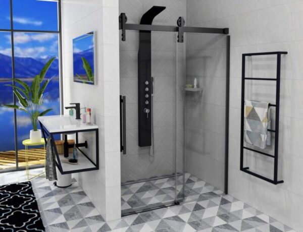 GELCO - VOLCANO BLACK sprchové dvere 1300 mm
