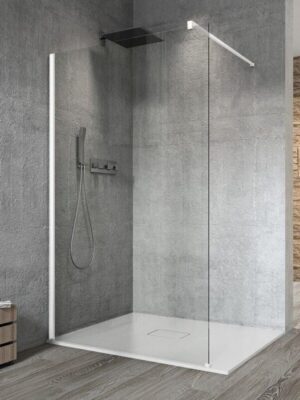 GELCO - VARIO WHITE jednodielna sprchová zástena na inštaláciu k stene