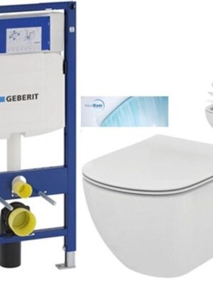 GEBERIT Duofix bez tlačidla + WC Ideal Standard Tesi so sedadlom SoftClose