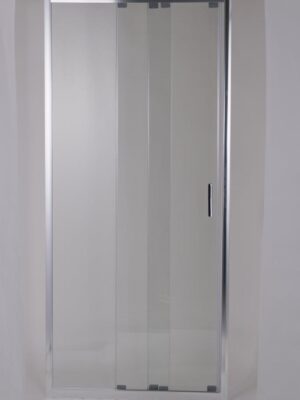HOPA - 3-dielne sprchové dvere do niky MELIDA NEW - FARBA rámu - Chróm / Leštený hliník (ALU)