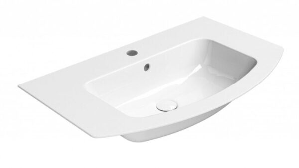 GSI - PURA keramické umývadlo Slim oblé 82x49cm GSI - PURA keramické umývadlo Slim oblé 82x49cm