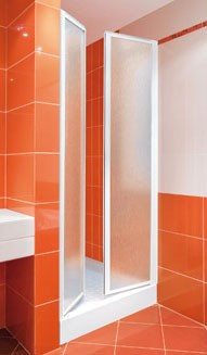 Aquatek - LUX B2 80 - Sprchové dvere dvojkrídlové 76 - 81