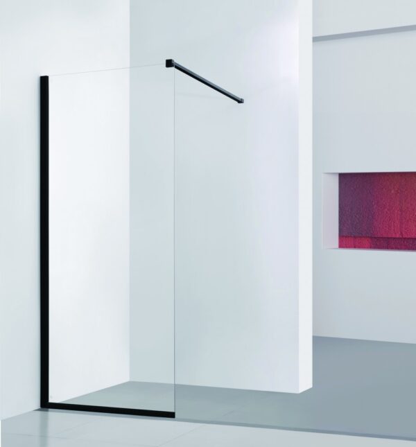 HOPA - Walk-in sprchovací kút LAGOS BLACK - Farba rámu zásteny - Hliník čierny HOPA - Walk-in sprchovací kút LAGOS BLACK - Farba rámu zásteny - Hliník čierny