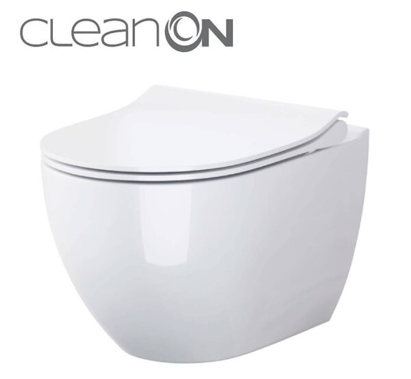 CERSANIT - SET B246 závesná misa ZEN CLEAN ON vrátane dur. sedátka SLIM S701-428 CERSANIT - SET B246 závesná misa ZEN CLEAN ON vrátane dur. sedátka SLIM S701-428
