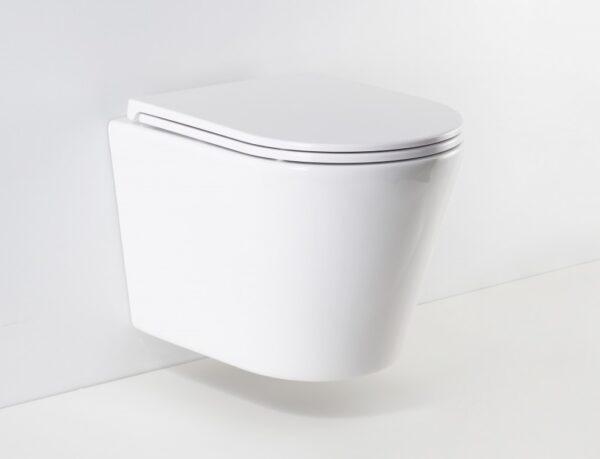 HOPA - Závesné WC OVALE BASSO RIMLESS sa SLIM sedadlom Soft-close OLKLT053ER HOPA - Závesné WC OVALE BASSO RIMLESS sa SLIM sedadlom Soft-close OLKLT053ER
