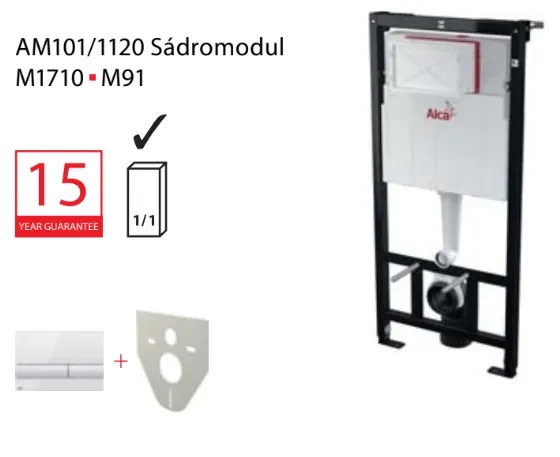 Set modul 3v1 Alcadrain AM101/1120 tlačidlo bielej M370 vhadzovač tabliet P169 AM101-3:1 AM101-3:1 Set modul 3v1 Alcadrain AM101/1120 tlačidlo bielej M370 vhadzovač tabliet P169 AM101-3:1 AM101-3:1