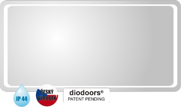 HOPA - Zrkadlo s LED osvetlením ODRA - Rozmer A - 120 cm HOPA - Zrkadlo s LED osvetlením ODRA - Rozmer A - 120 cm