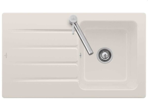 VILLEROY & BOCH VILLEROY & BOCH - Keramický drez Architectura 50 Cream nástavný 860 x 510 bez excentra 335001KR VILLEROY & BOCH VILLEROY & BOCH - Keramický drez Architectura 50 Cream nástavný 860 x 510 bez excentra 335001KR