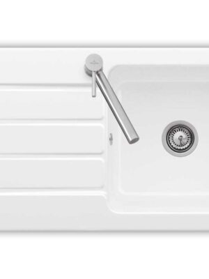 VILLEROY & BOCH VILLEROY & BOCH - Keramický drez Architectura 60 White alpin nástavný 1000 x 510 bez excentra 336001R1 VILLEROY & BOCH VILLEROY & BOCH - Keramický drez Architectura 60 White alpin nástavný 1000 x 510 bez excentra 336001R1