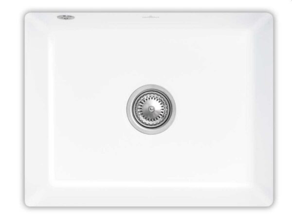 VILLEROY & BOCH VILLEROY & BOCH - Keramický drez Subway 60 SU White alpin podstavný 545 x 440 bez excentra 331001R1 VILLEROY & BOCH VILLEROY & BOCH - Keramický drez Subway 60 SU White alpin podstavný 545 x 440 bez excentra 331001R1