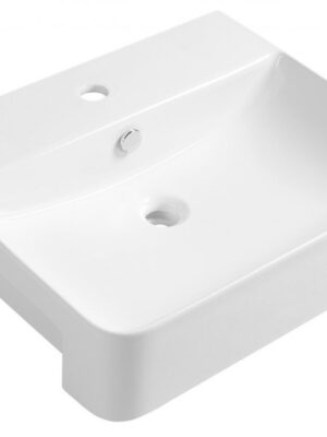 ISVEA - SOTT AQUA keramické umývadlo polozápustné