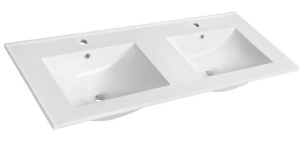 SAPHO - SLIM keramické dvojumývadlo 120x46 SAPHO - SLIM keramické dvojumývadlo 120x46