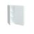 Dreja – Dvojdverová zrkadlová skrinka Q GA2 70 – N01 Biela lesk 29022