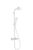 HANSGROHE – Crometta 160 Sprchová súprava Showerpipe s termostatom, 160 mm, biela/chróm 27264400