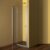 MEREO – Sprchové dvere, Fantasy, 80×190 cm, chróm ALU, sklo Point, ľavé prevedenie CK10112LE
