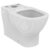 IDEAL STANDARD – Tesi WC kombi, spodný/zadný odpad, AquaBlade, biela T008201