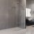 MEREO – Sprchová stena WALK IN, Novea, 80 x 200 cm, chróm ALU, sklo Číre CK10601H