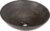 SAPHO – BLOK 1 kamenné umývadlo priemer 40cm, matný tmavý kameň 2401-02