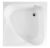 POLYSAN – CARMEN hlboká sprchová vanička štvorcová 90x90x30cm, biela 29611