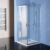 POLYSAN – EASY LINE štvorcová sprchová zástena 900x900mm, číre sklo EL5115