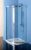 POLYSAN – EASY LINE štvrťkruhová sprchová zástena 900x900mm, L/R, čire sklo EL2615