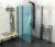 POLYSAN – ZOOM LINE BLACK sprchová bočná stena 1000mm, číre sklo ZL3210B