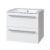 MEREO – Bino, kúpeľňová skrinka s keramickým umývadlom 61 cm, biela CN660